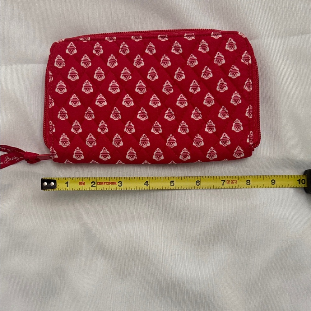 Vera Bradley Red Patterned Wallet